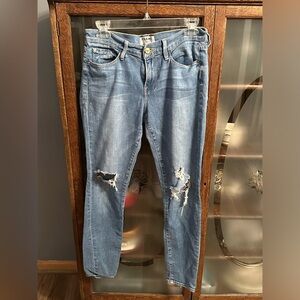 Frame Distressed Denim Jeans